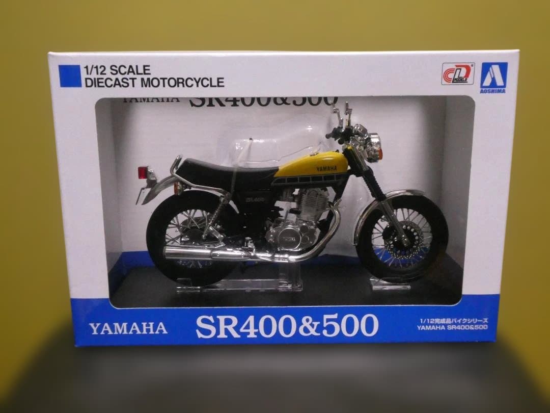 【未開封品】 YAMAHA SR400/SR500 1/12模型