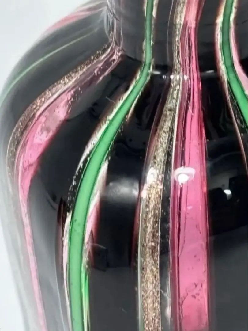 【高級~香水瓶】欧州金彩ガラス作品・パフュームボトル・アンティーク1900年代物