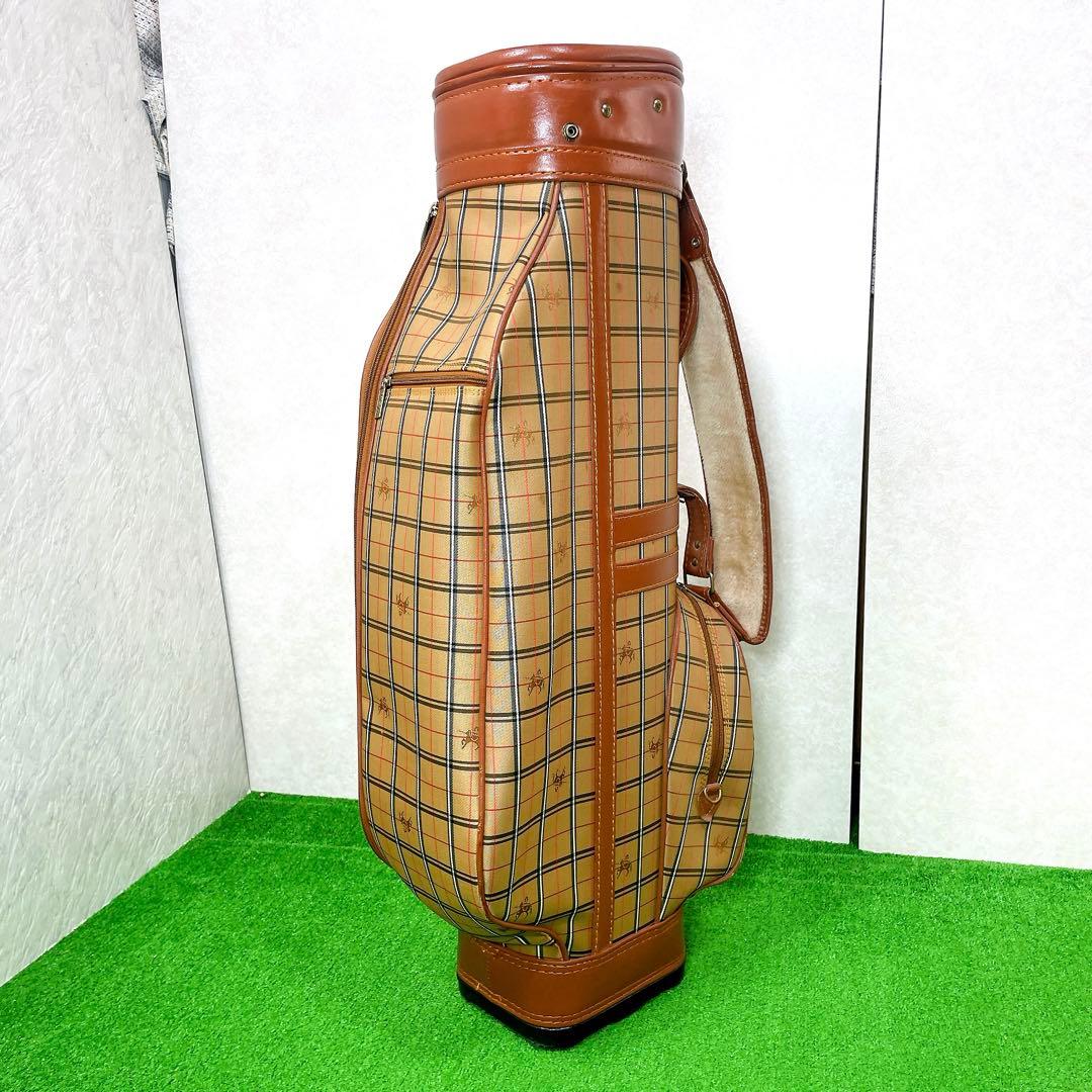 レア！BEVERLY HILLS キャディバッグ　ドット柄