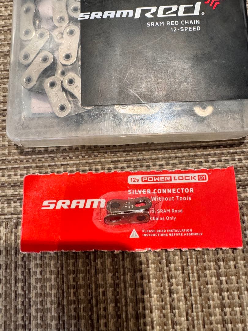 SRAM RED AXS 電動前後ディレイラー・バッテリー　未使用チェーンセット