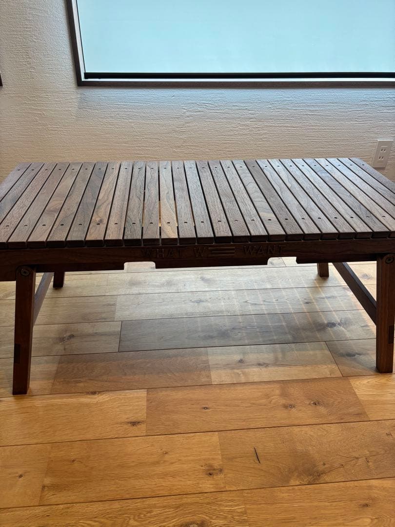 テーブル・チェア・ハンモック WHAT WE WANT EXTENSIONTABLE