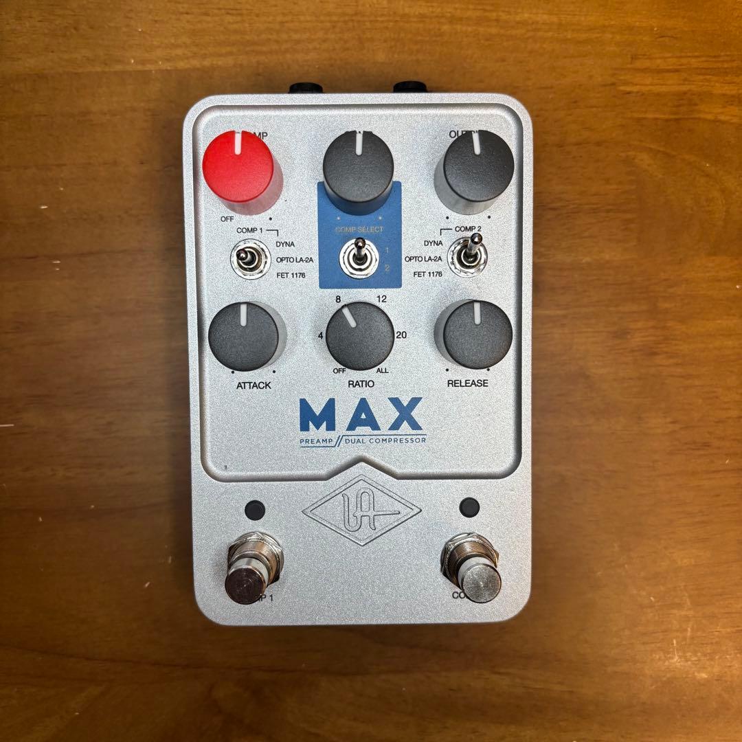ギター UAFX Max Preamp & Dual Compressor
