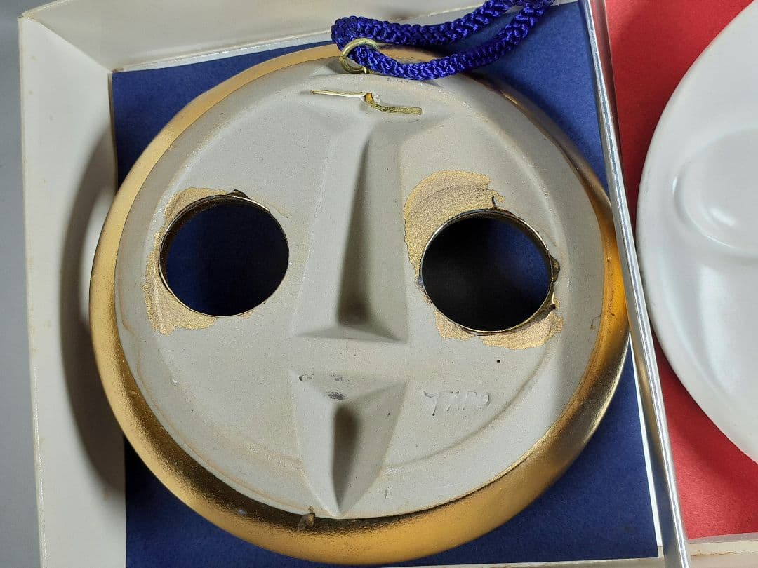 岡本太郎　太陽の顔　3点　EXPO70　日本万国博覧会記念　信楽焼　太陽の塔