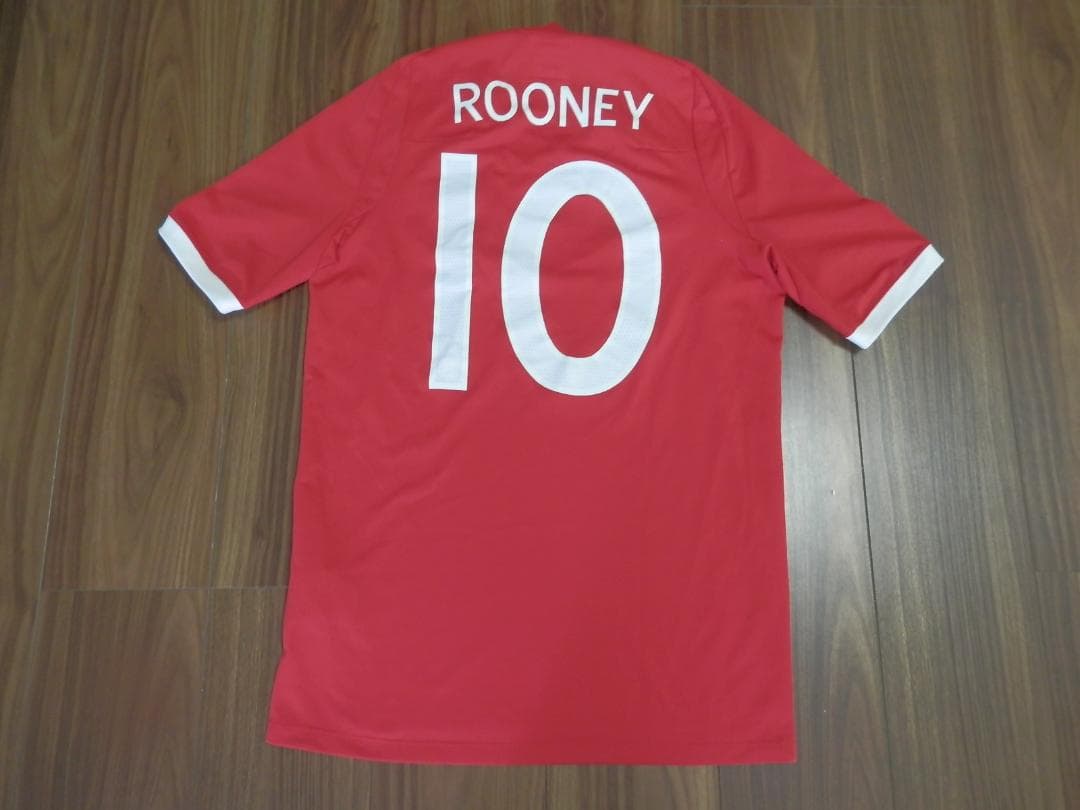 【NEW】【ルーニー】【南アフリカW杯着用】イングランド代表(2010)