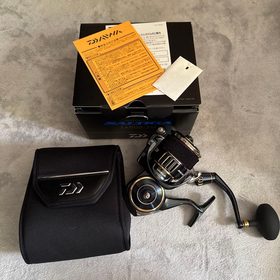 25ソルティガ14000XH ヒラマサチューン使用 ルアー付き