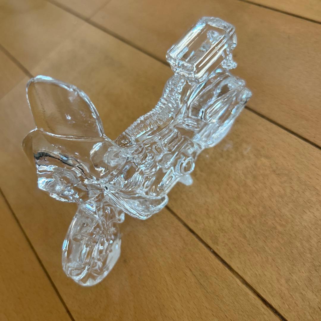 バイク型ガラス彫刻ハーレーダビッドソン