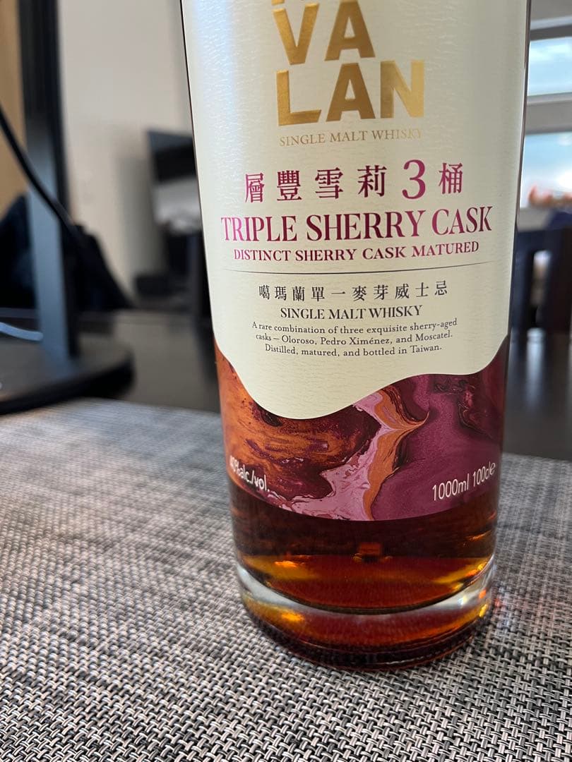 ウイスキー KAVALAN TRIPLE SHERRY CASK 700ml