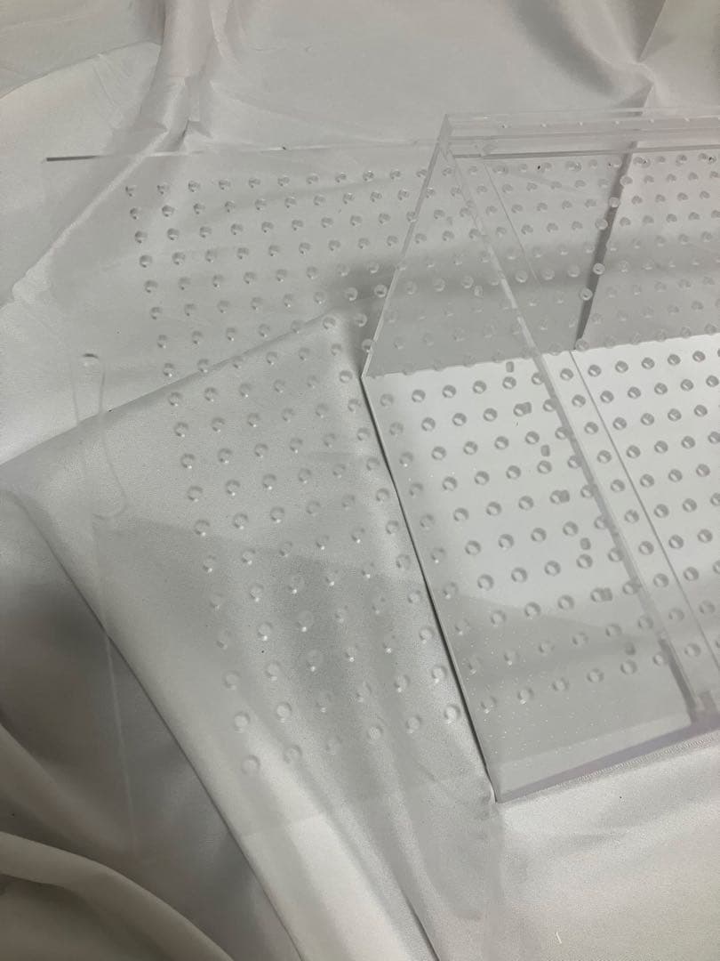 【5box】30×20×15 白底 レプタイルボックス同等　マグネット アクリル