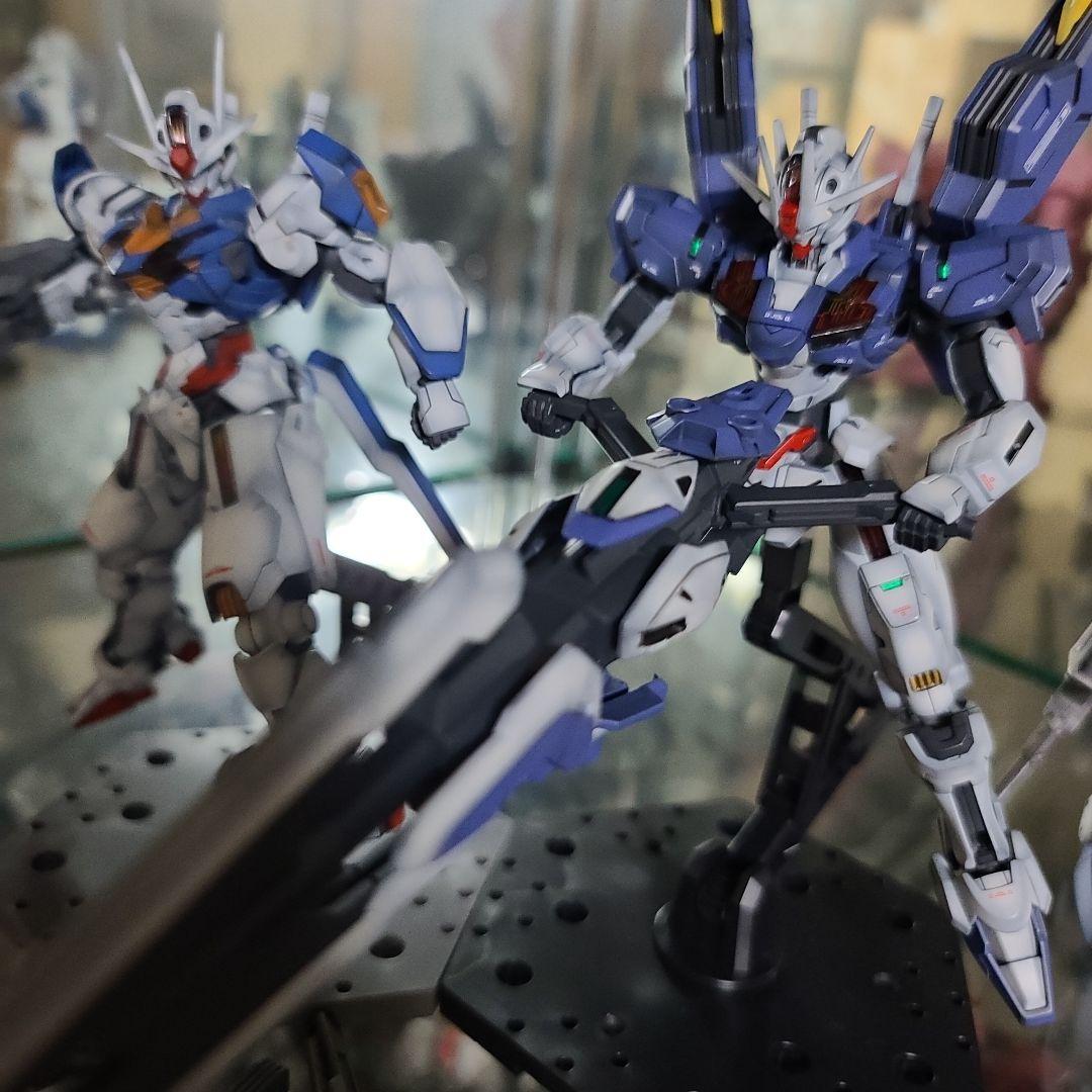 HGキャリバーン&エアリアル&エアリアル（改修型）全塗装完成品