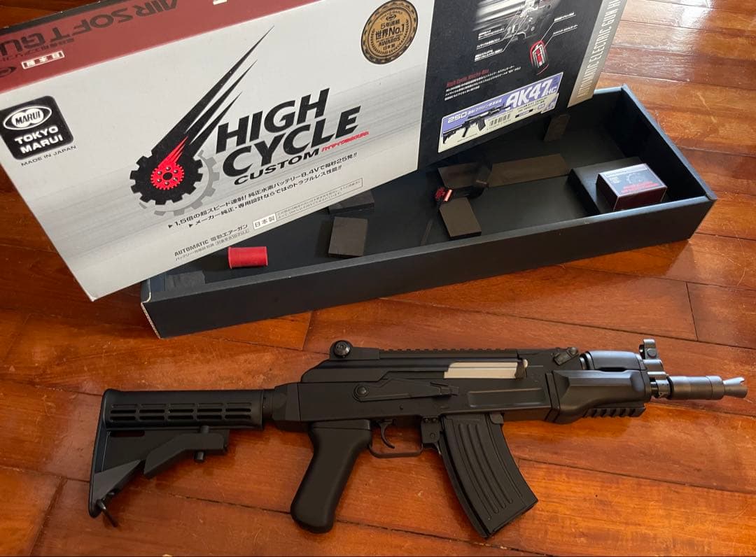 【バッテリーなし美品】東京マルイ AK47 HC ハイサイクルカスタム