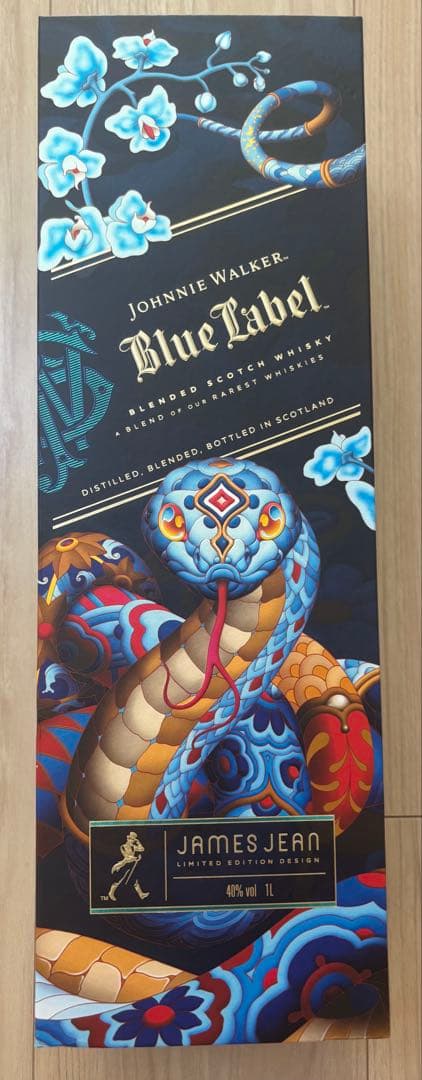 ウイスキー Johnnie Walker Blue Label 40% James Jean