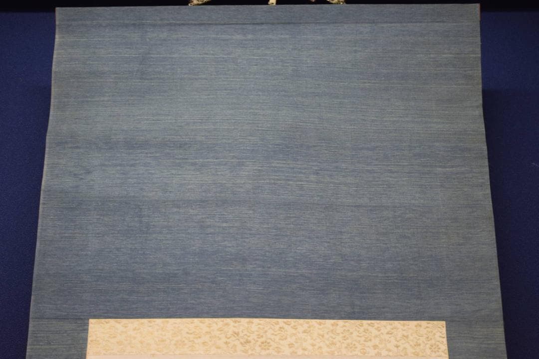 真作/泥谷文景/清月人物画賛/風景画賛/布袋屋掛軸HJ-328