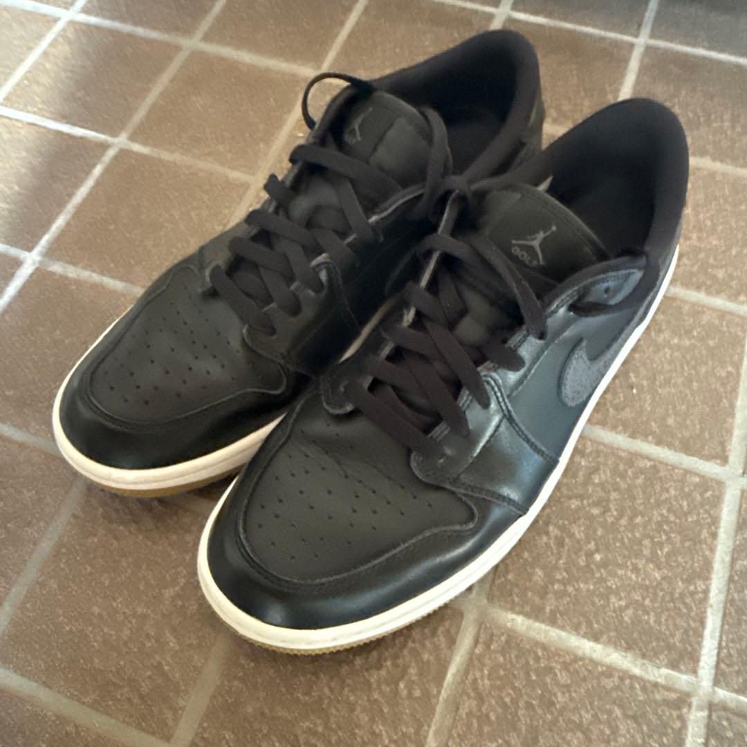 Nike Air Jordan 1LOWゴルフシューズ 黒