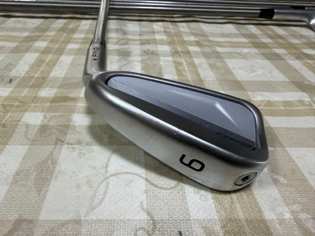 PING i230 Steel Fiber i80 R 5〜W 6本 黒ドット