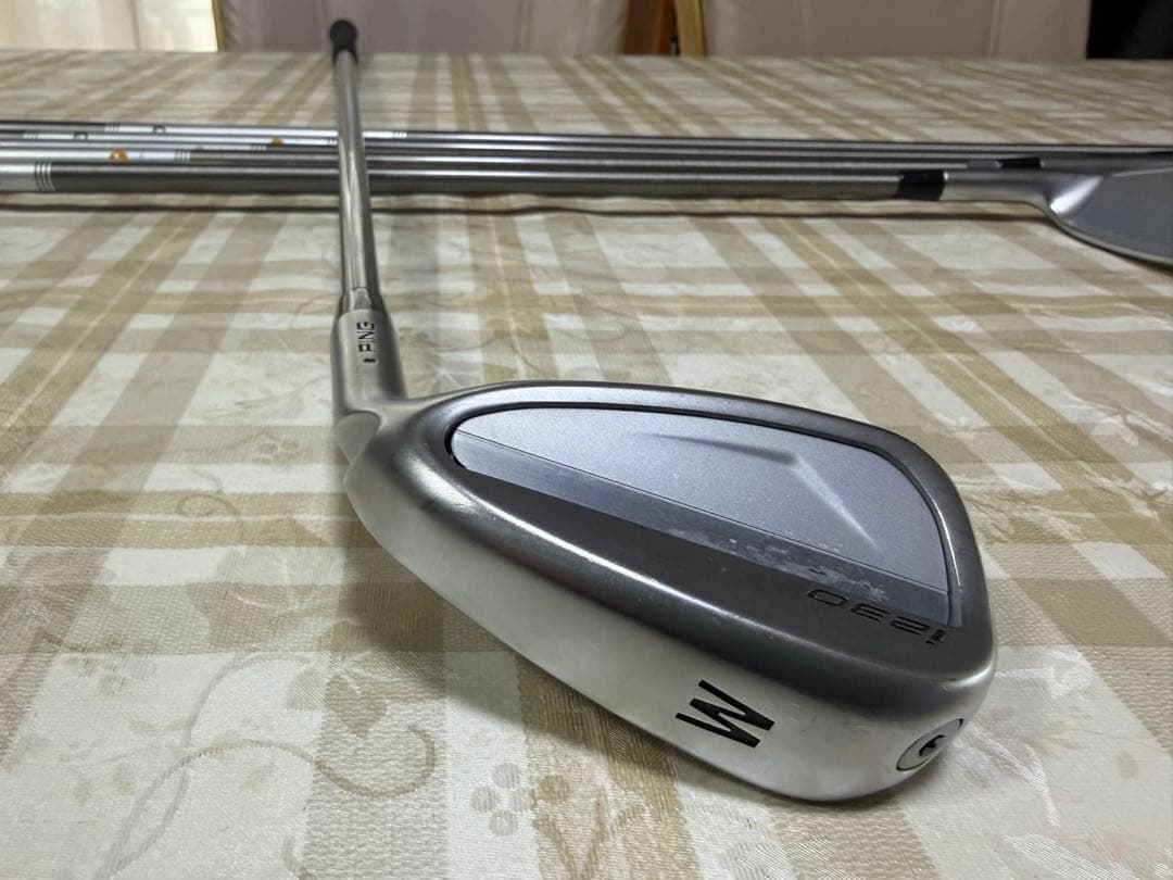 PING i230 Steel Fiber i80 R 5〜W 6本 黒ドット