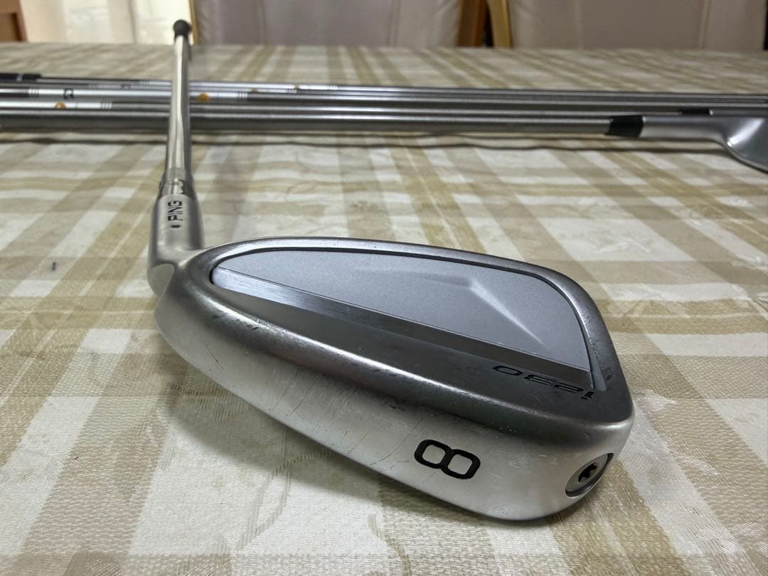 PING i230 Steel Fiber i80 R 5〜W 6本 黒ドット