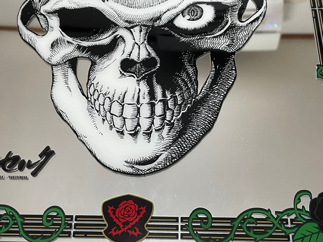 大ベルセルク展 パブミラー　ベヘリット　髑髏