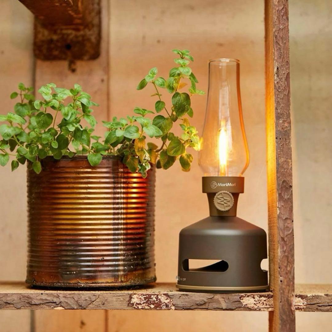 MoriMori LED LanternSpeaker S1 ダークブラウン