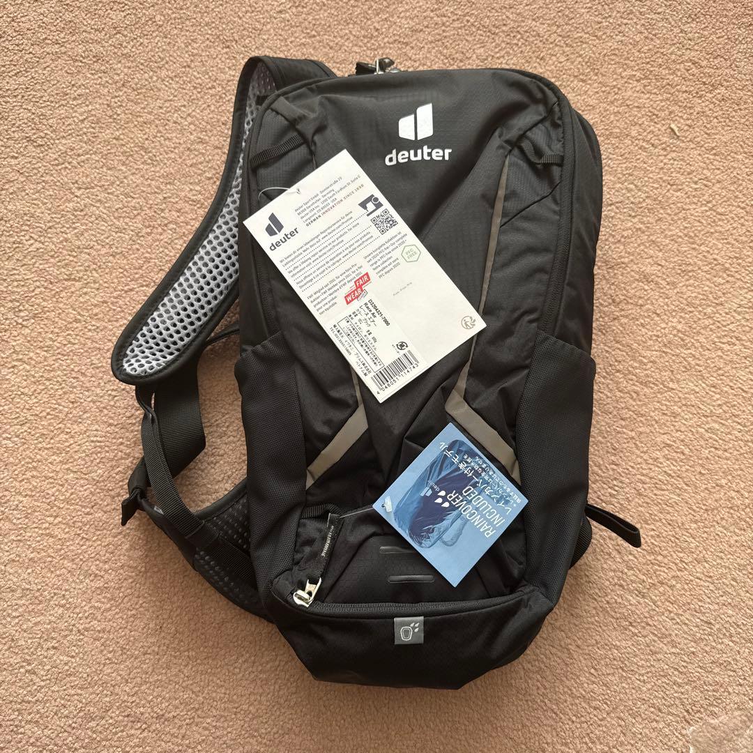 deuter ライド・メッセンジャーバッグ 黒 Race Air 10