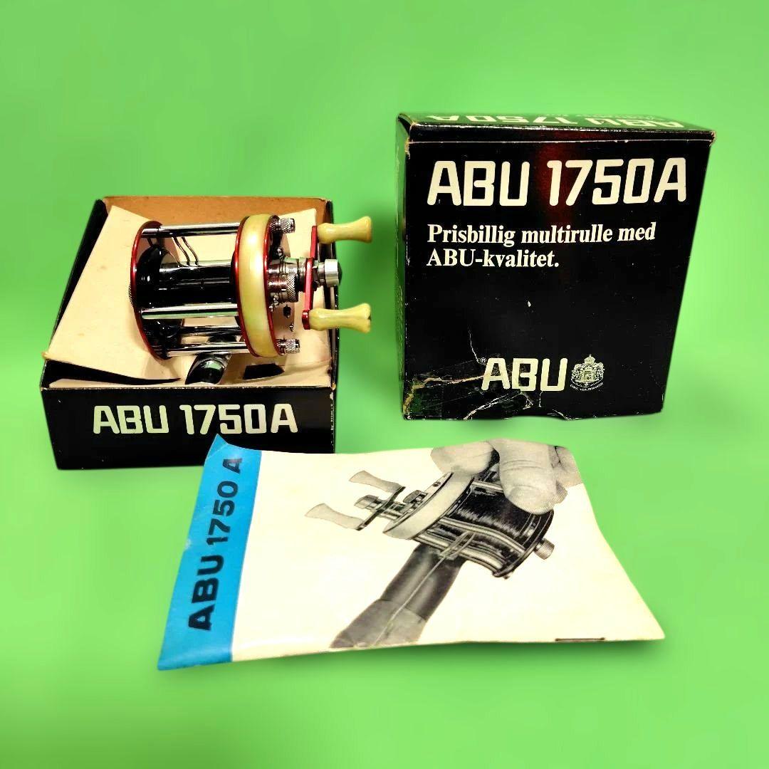 ABU 1750A ベイトリール 取扱説明書付き