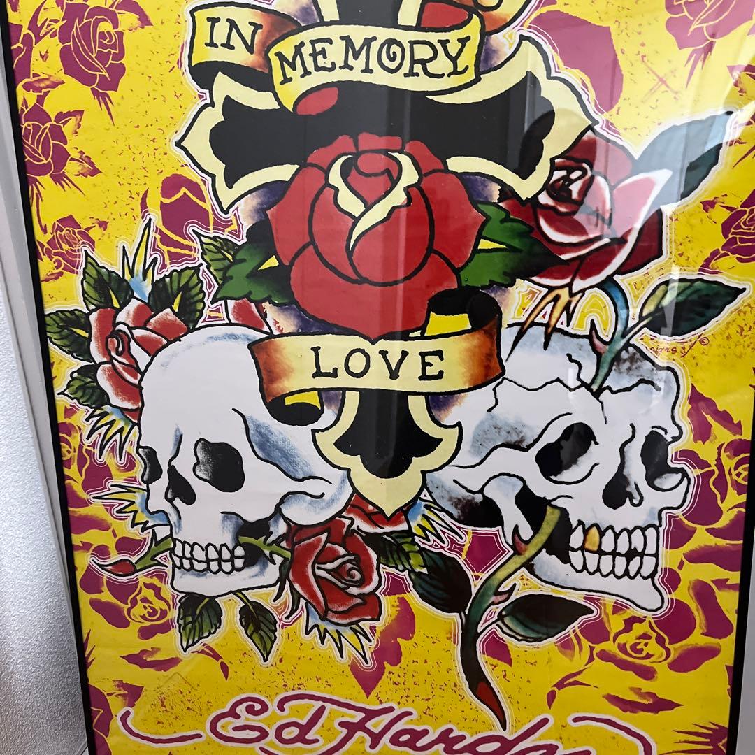 エドハーディ　タトゥー USA スカル　十字架　ドクロ　ビンテージ　アメリカ