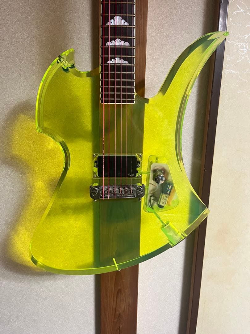 今だけこhide FERNANDES MG-115 CGR SKULLストラップ