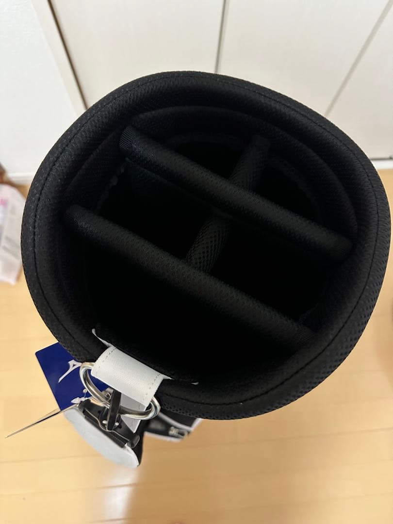 Mizuno キャディバッグ ホワイト・ブラック