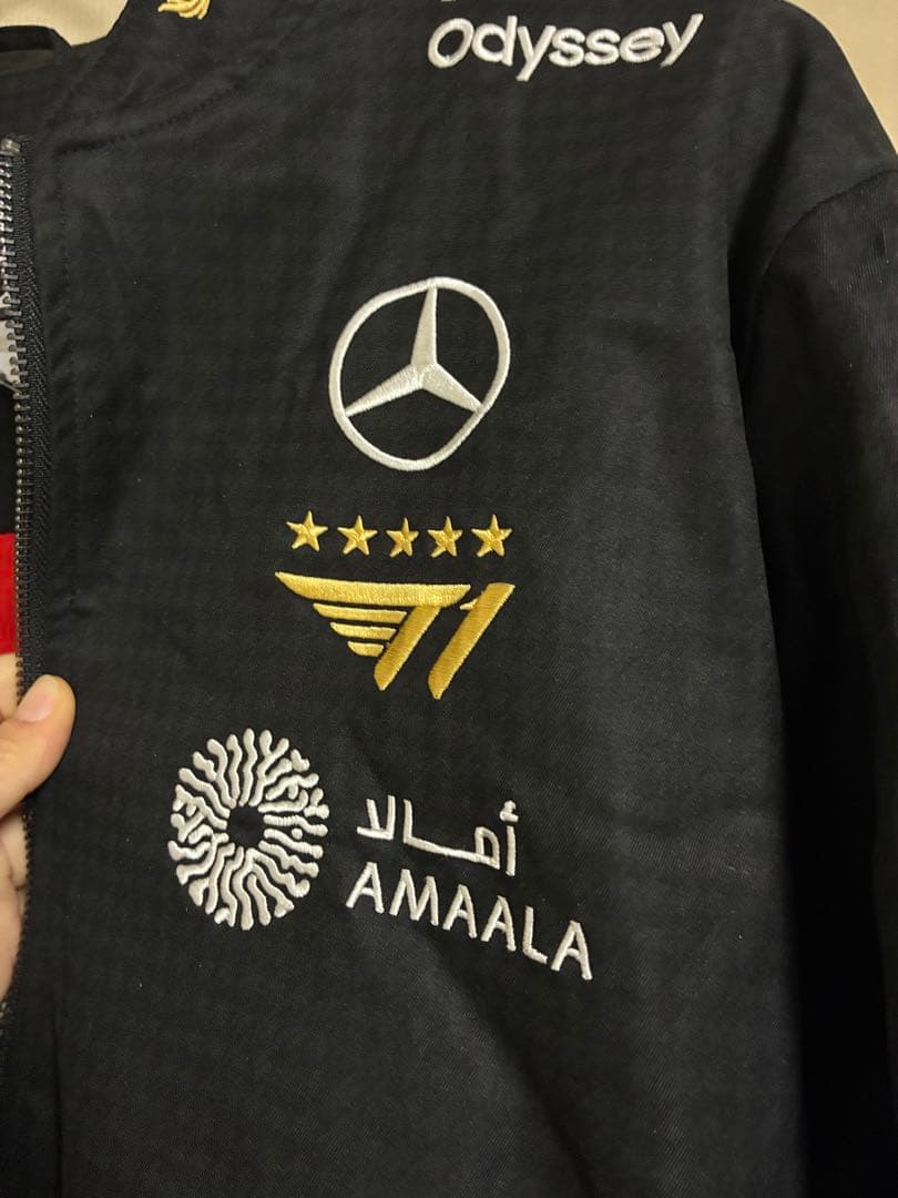 スポーツ選手 T1 UNIFORM WORLDS 2025 JACKET SIZE M