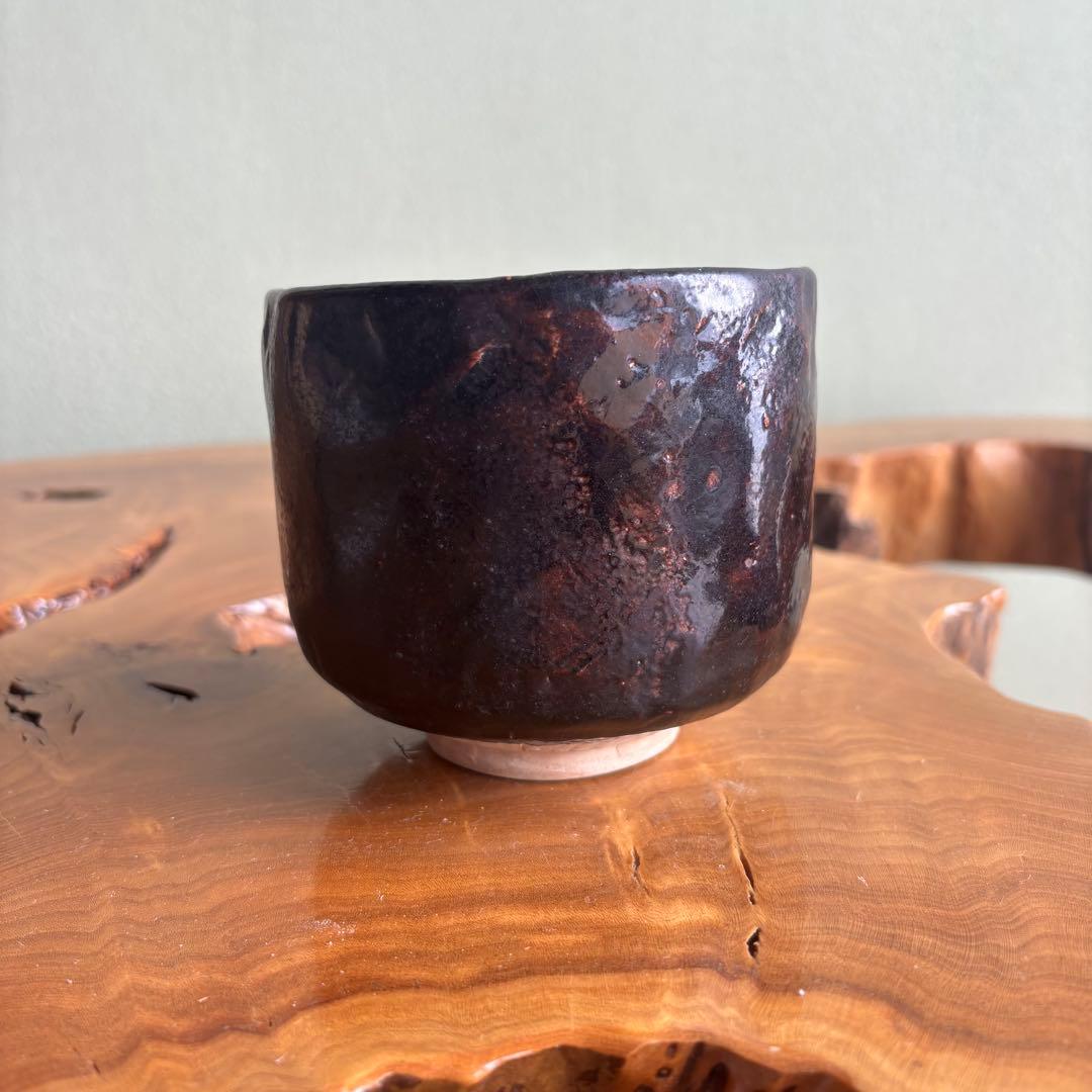 大樋焼 大樋平六（開発文七）抹茶碗 茶道具 共箱