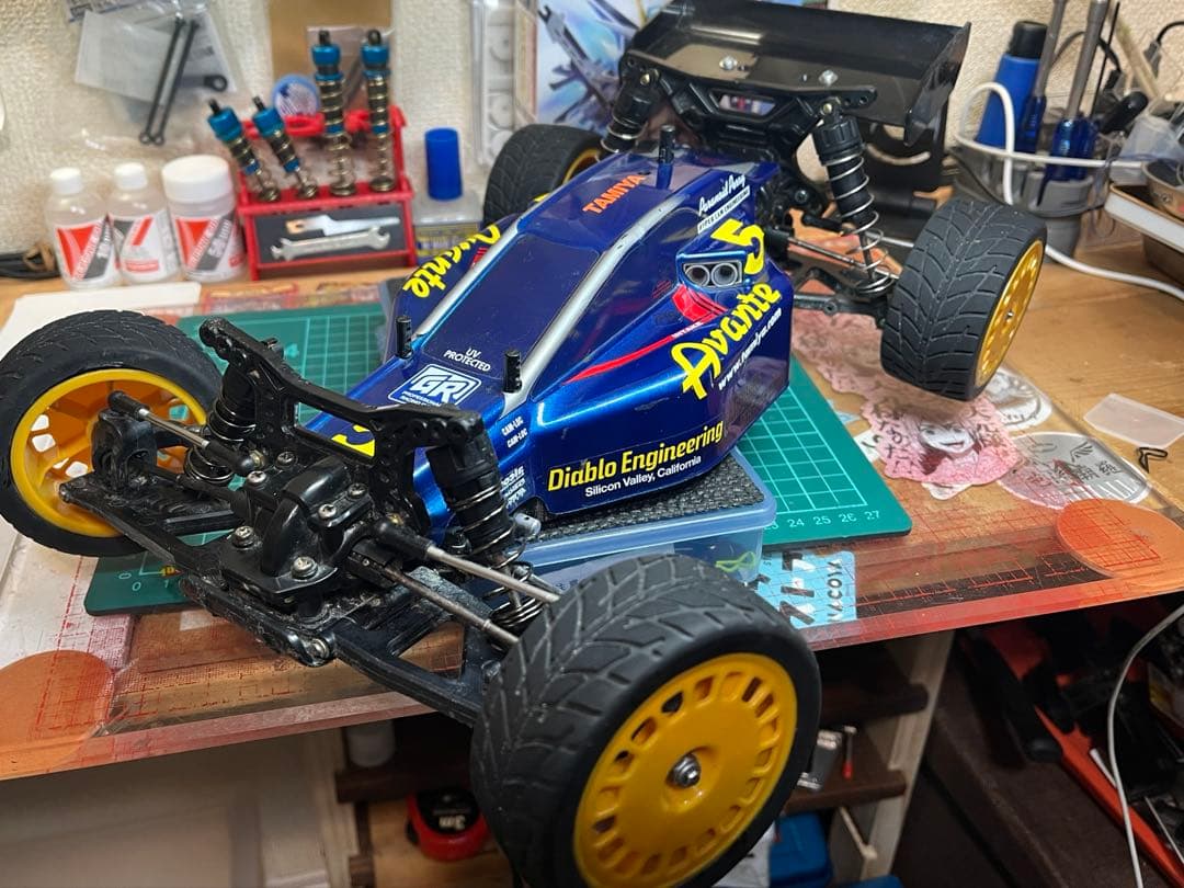 タミヤ　ダークインパクト　オプション多数　替え　 ボディ2枚付き