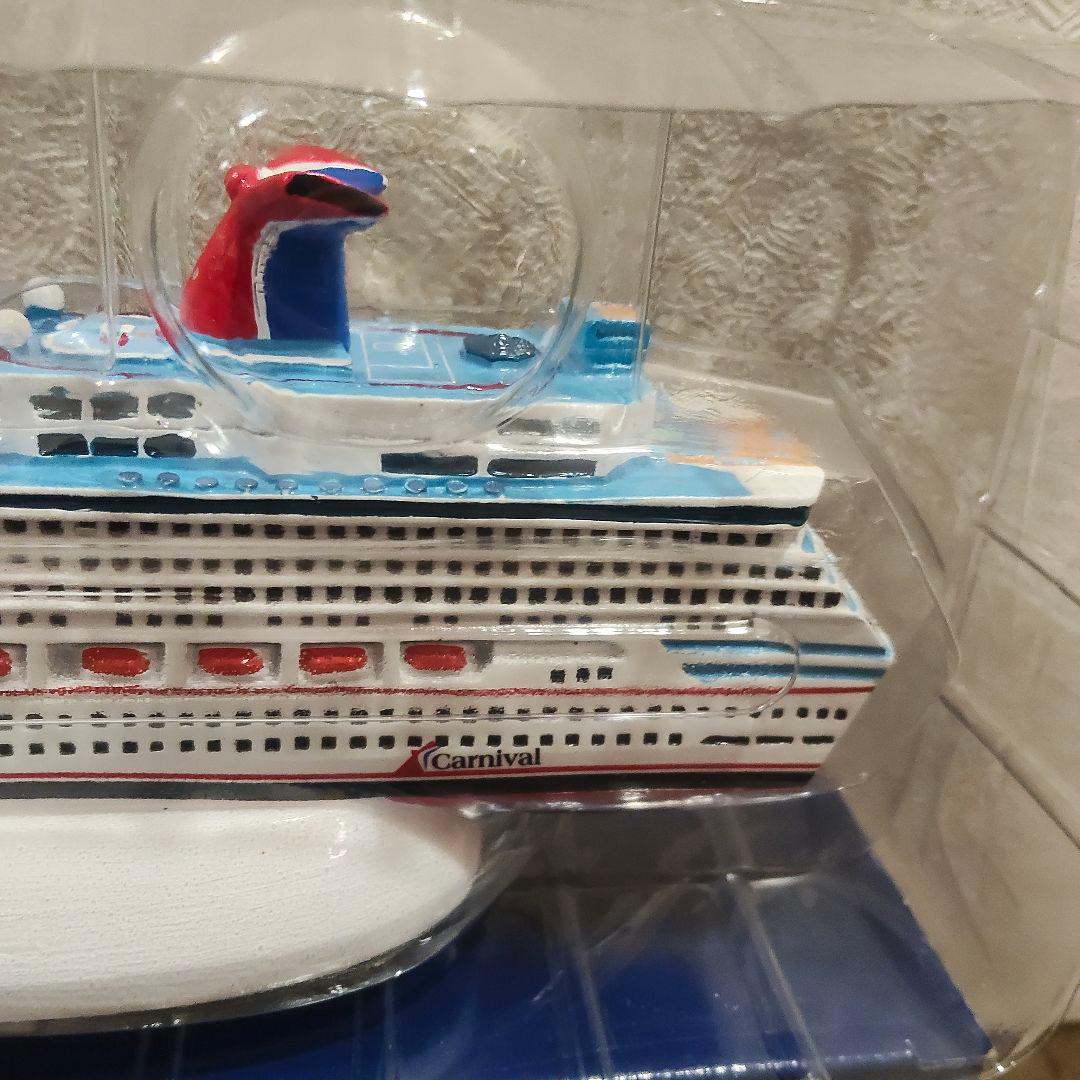 新品　カーニバルクルーズ　豪華客船　模型　置物　客船　クルーズ船　スプレンダー