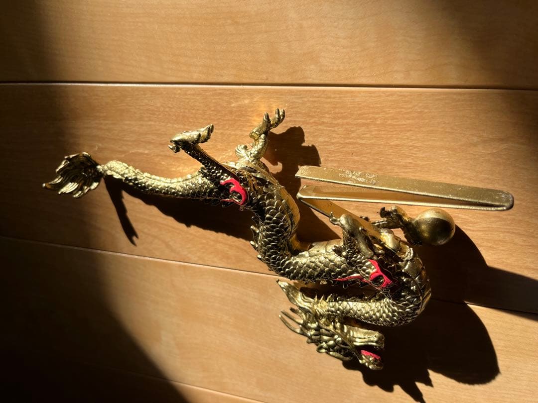 開運、炎龍、竜、前立のみ、武具、甲冑、兜、戦国時代、侍、サムライ等身大 戦国武将