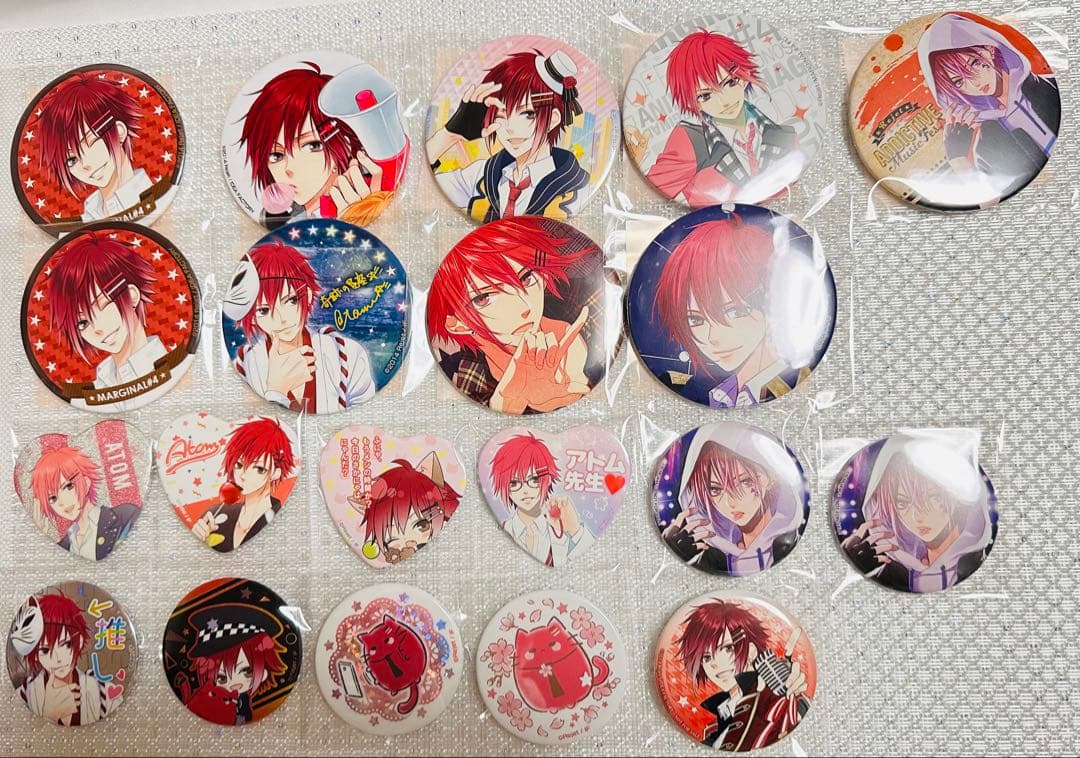 ピタドル マジフォー アトム Rejet 缶バッジ