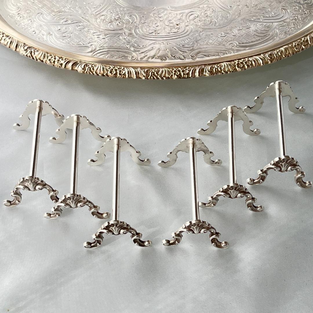 【仏蘭西】ルイ15世様式 Louis XVナイフレスト 6個組