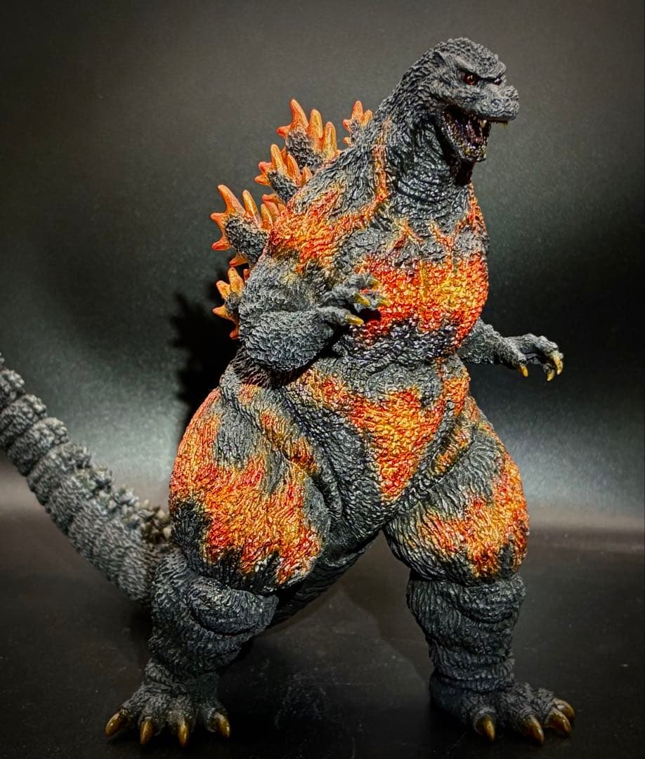 酒井ゆうじ造型工房ゴジラ1995香港上陸Ver. オールクリアレジンキット完成品