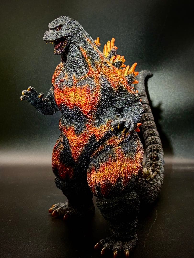 酒井ゆうじ造型工房ゴジラ1995香港上陸Ver. オールクリアレジンキット完成品