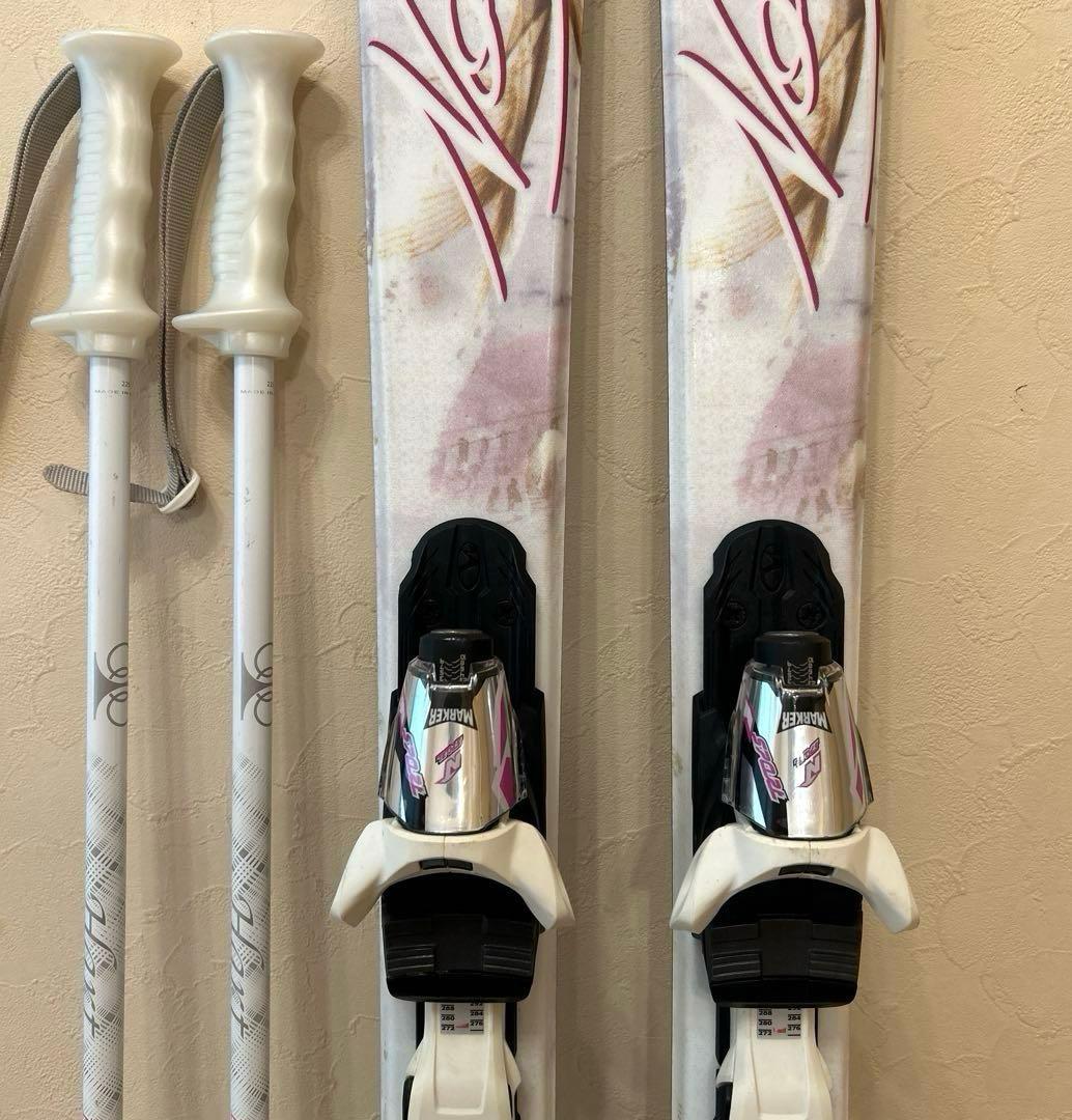 ◾️カービングスキーセット　板146㎝ ブーツ24㎝ 女性用　レディース用