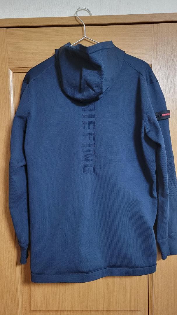 BRIEFING フード付きジャケット XL ネイビー