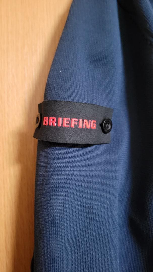 BRIEFING フード付きジャケット XL ネイビー