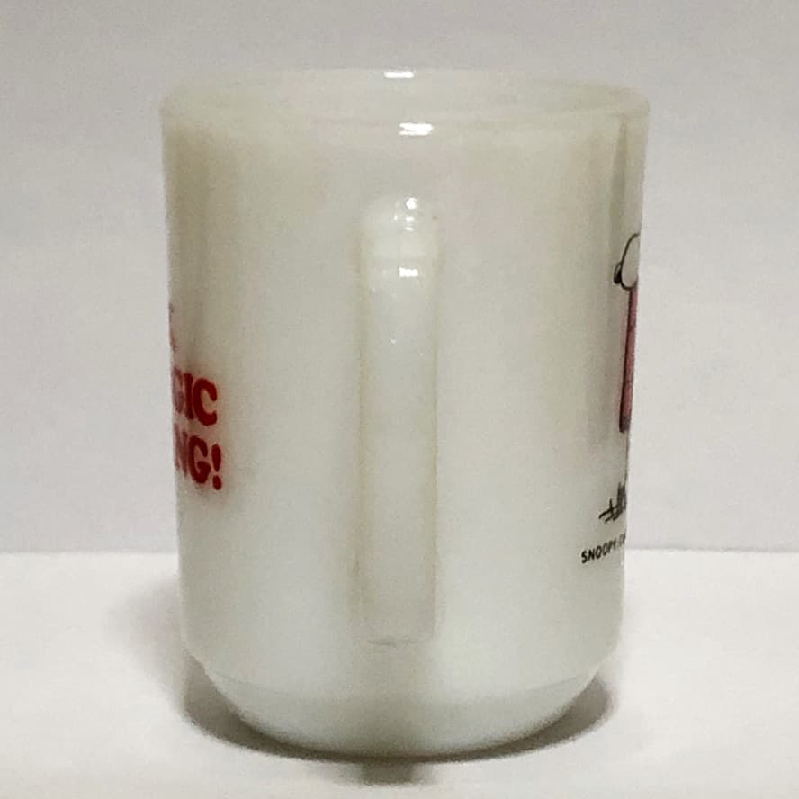 ファイヤーキング　スヌーピー マグカップ モーニングアレルギー　１点　#001
