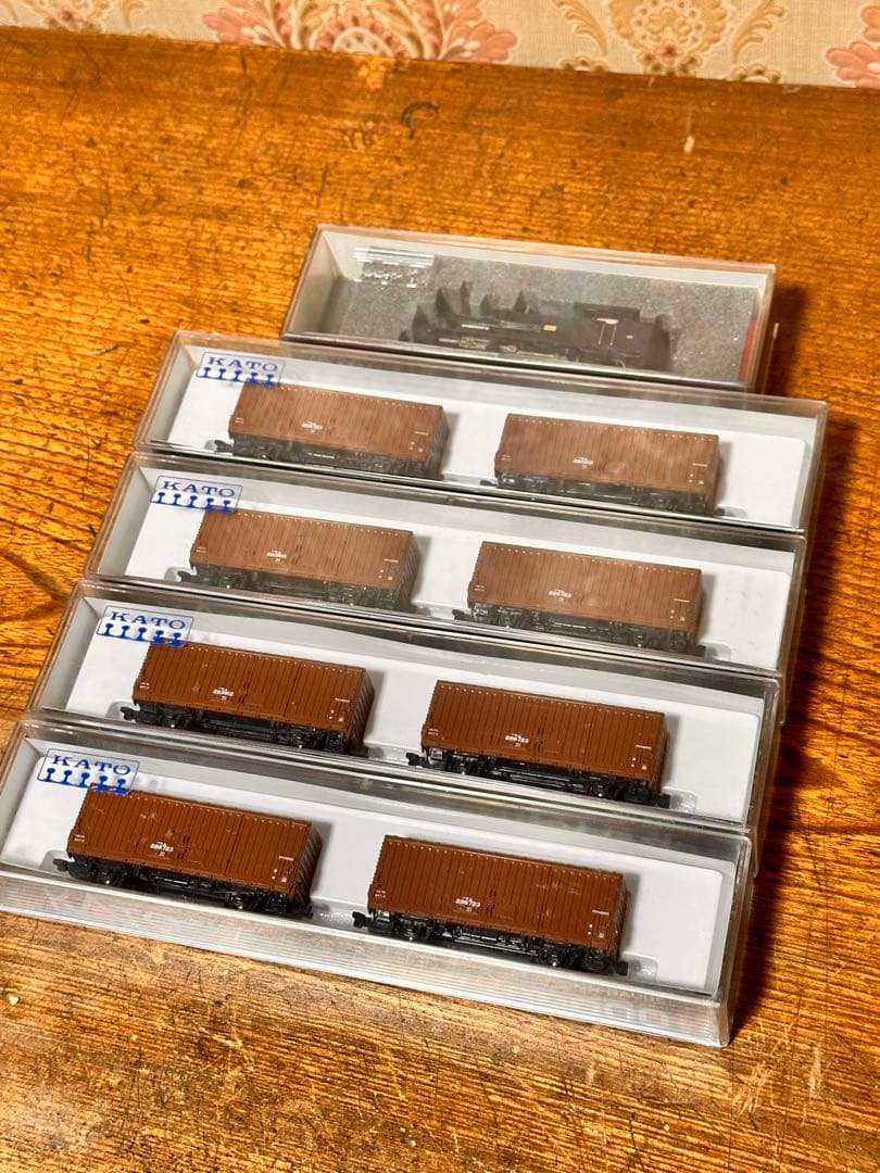 河合商会B6(2157タイプ)＋KATOワム80000×8