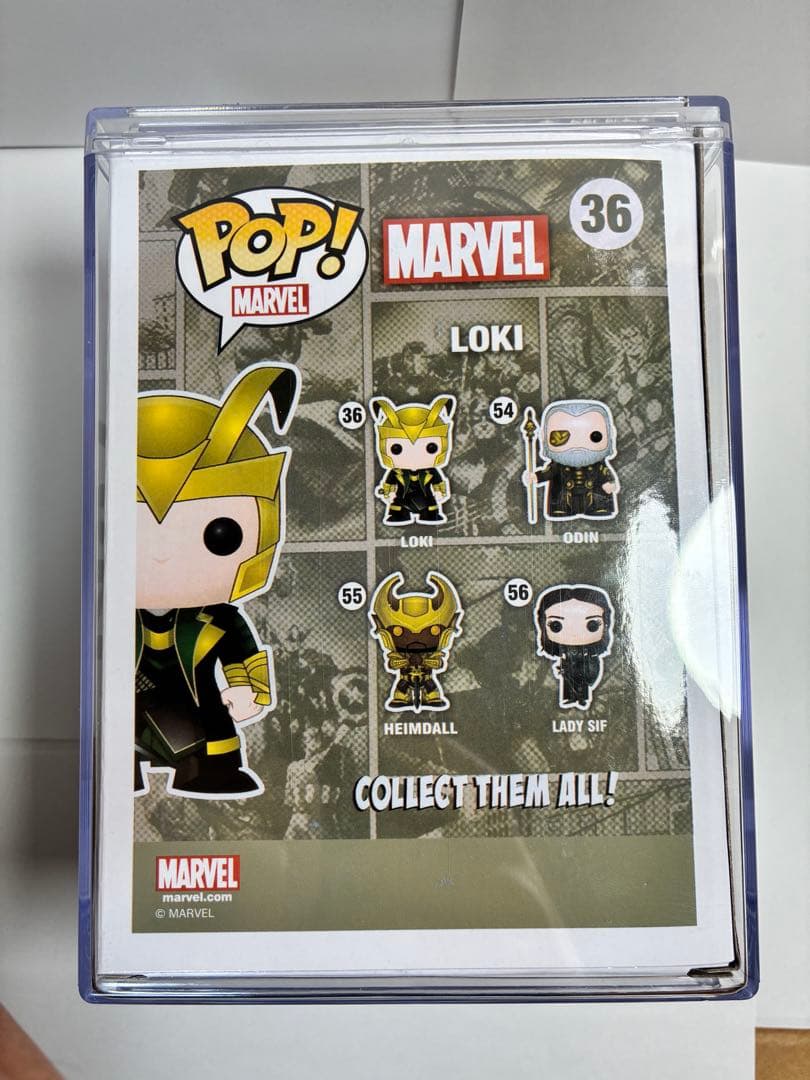 ファンコポップ ロキ 超絶激レア品 廃盤ハードプロテクター入り 完品