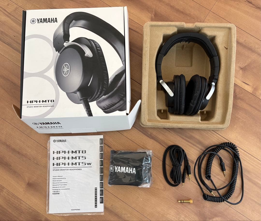 ヤマハ　ヘッドホン　HPH-MT8
