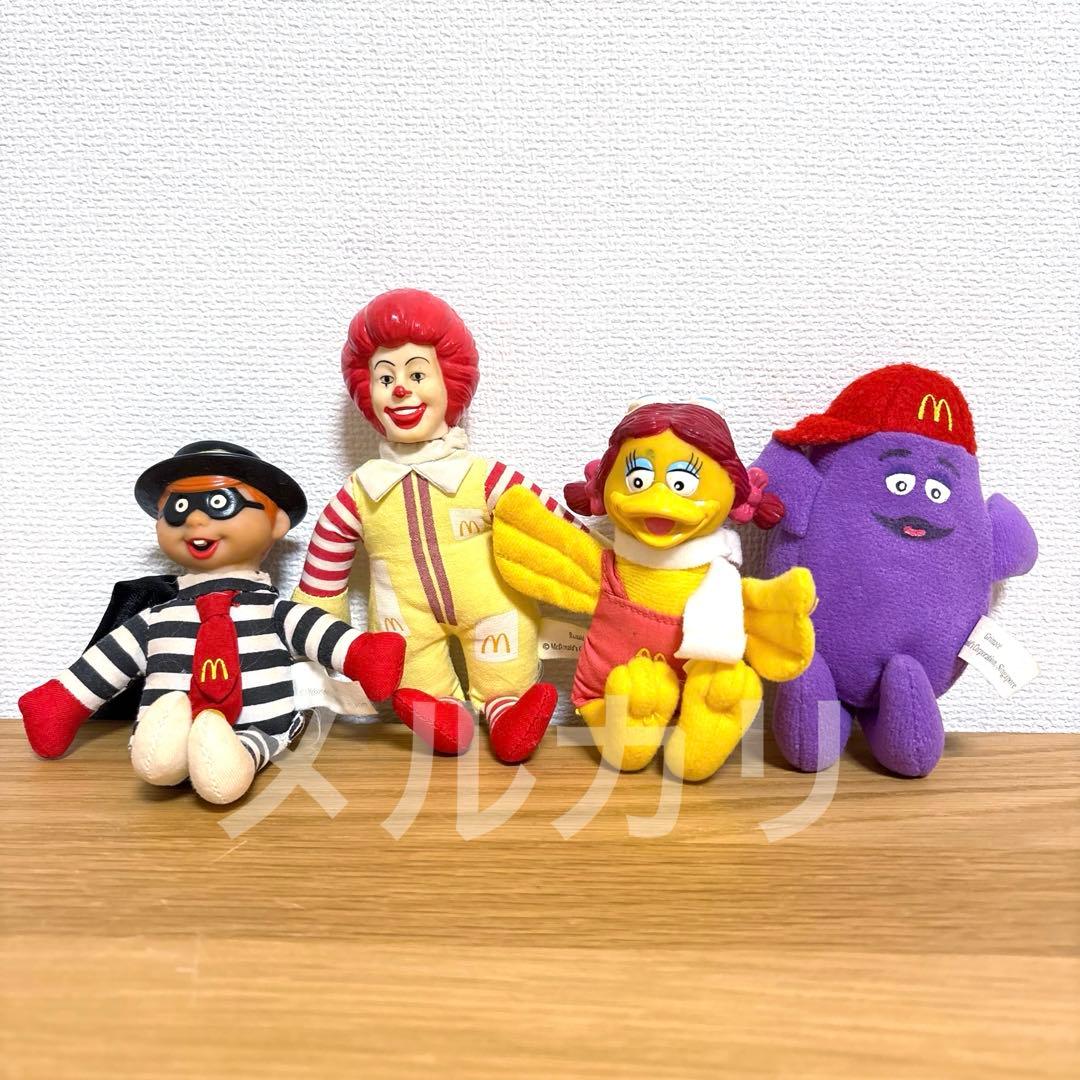 マクドナルド　ぬいぐるみ　フィギュア　1994年　シンガポール