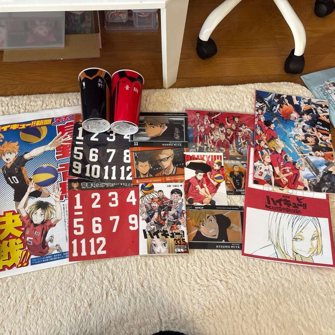 ハイキュー　ゴミ捨て場の決戦とアニメ