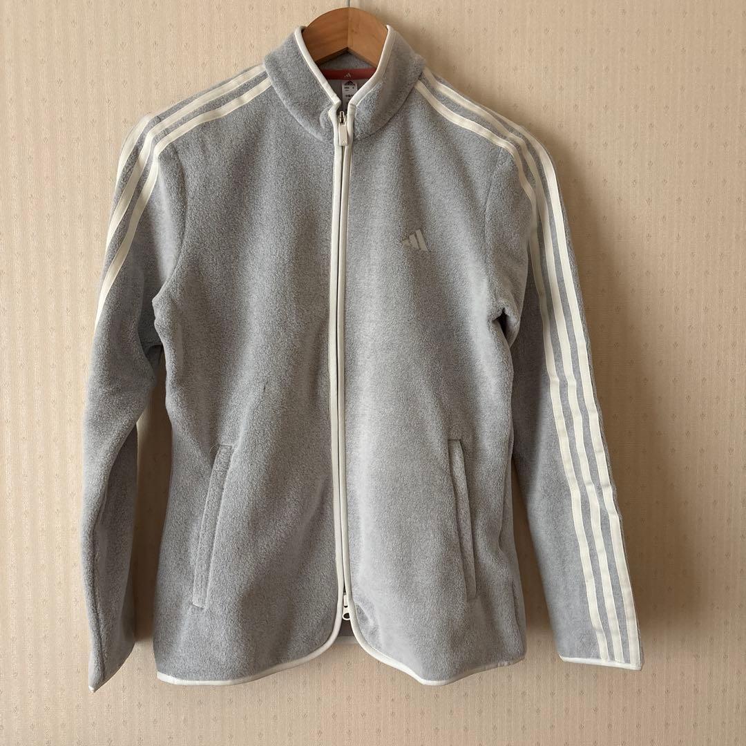 adidas アディダス　スリーストライプス フリース セットアップ　L