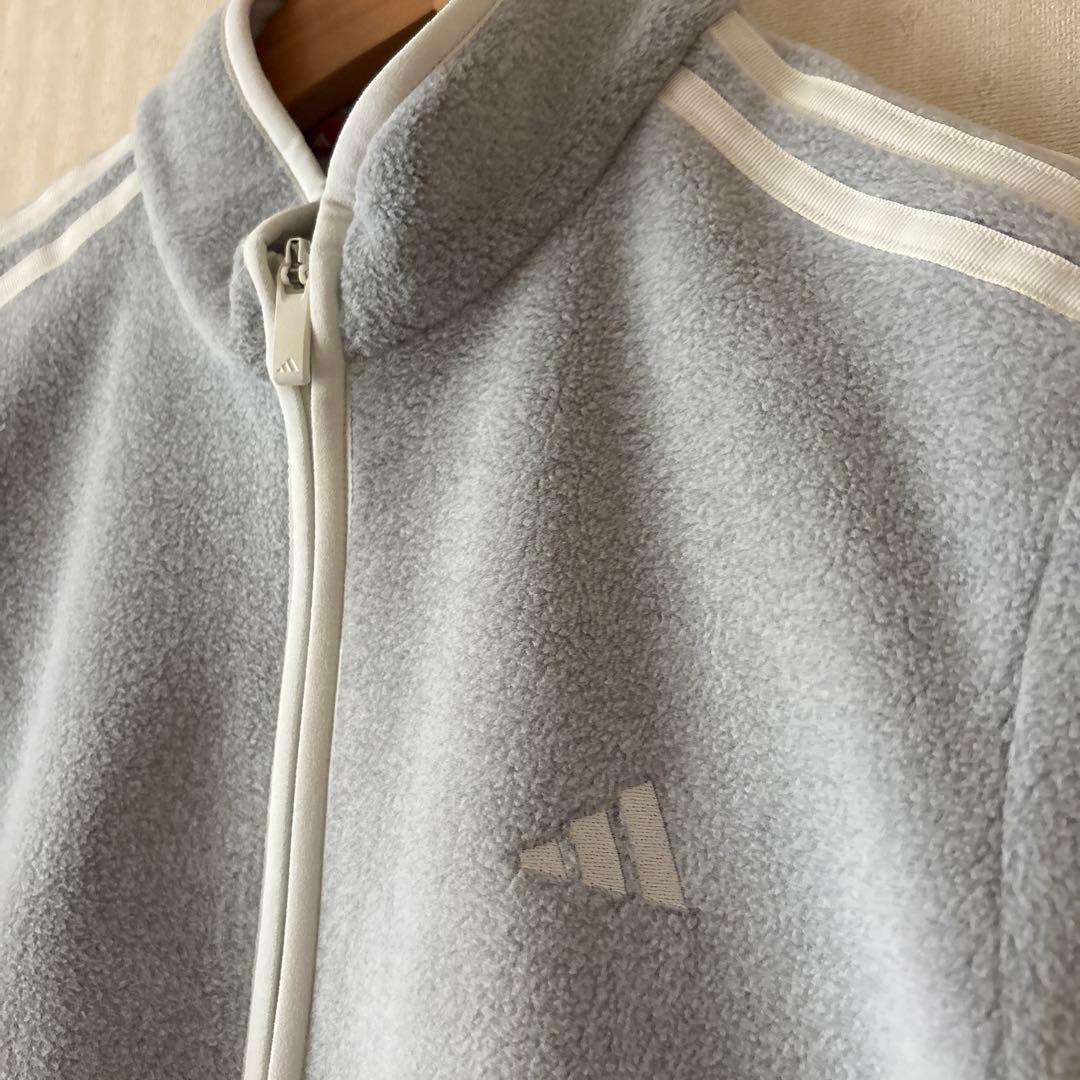 adidas アディダス　スリーストライプス フリース セットアップ　L