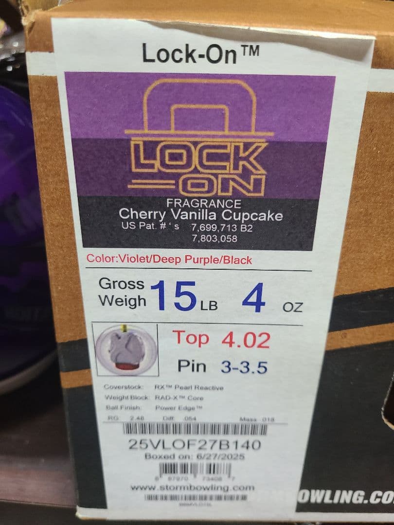 新品　ストーム　ロックオン　　　　　１５ポンド