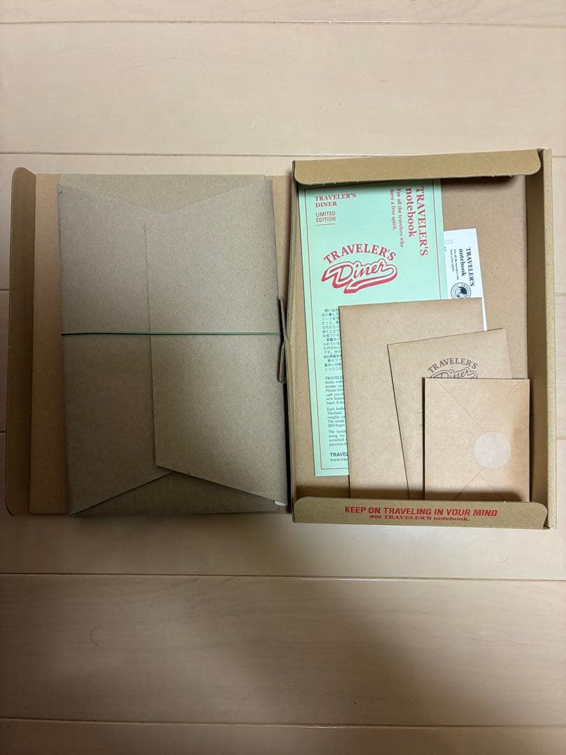 TRAVELER'S DINER 限定　抽選　ダイナー トラベラーズノート