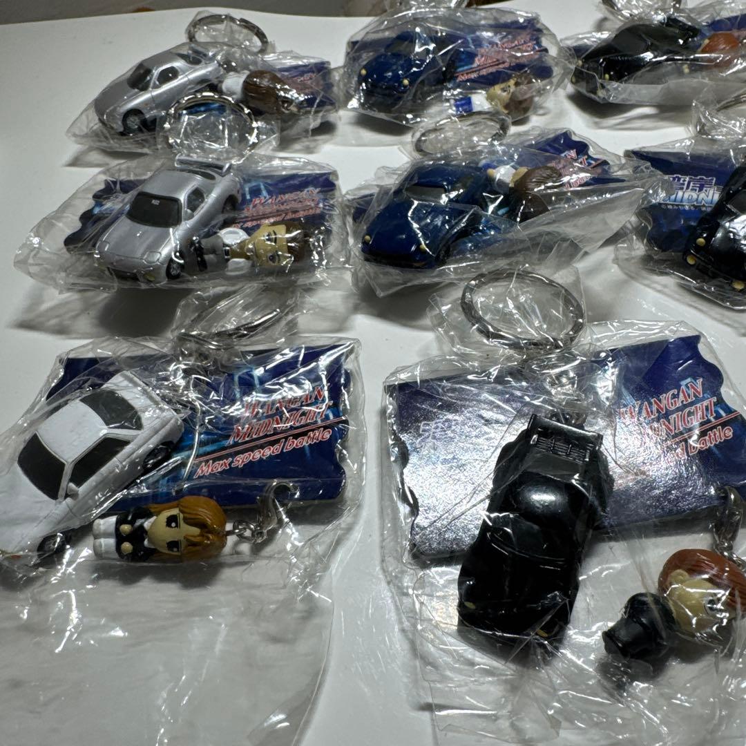 湾岸ミッドナイト ミニカー キーホルダー 11個セット